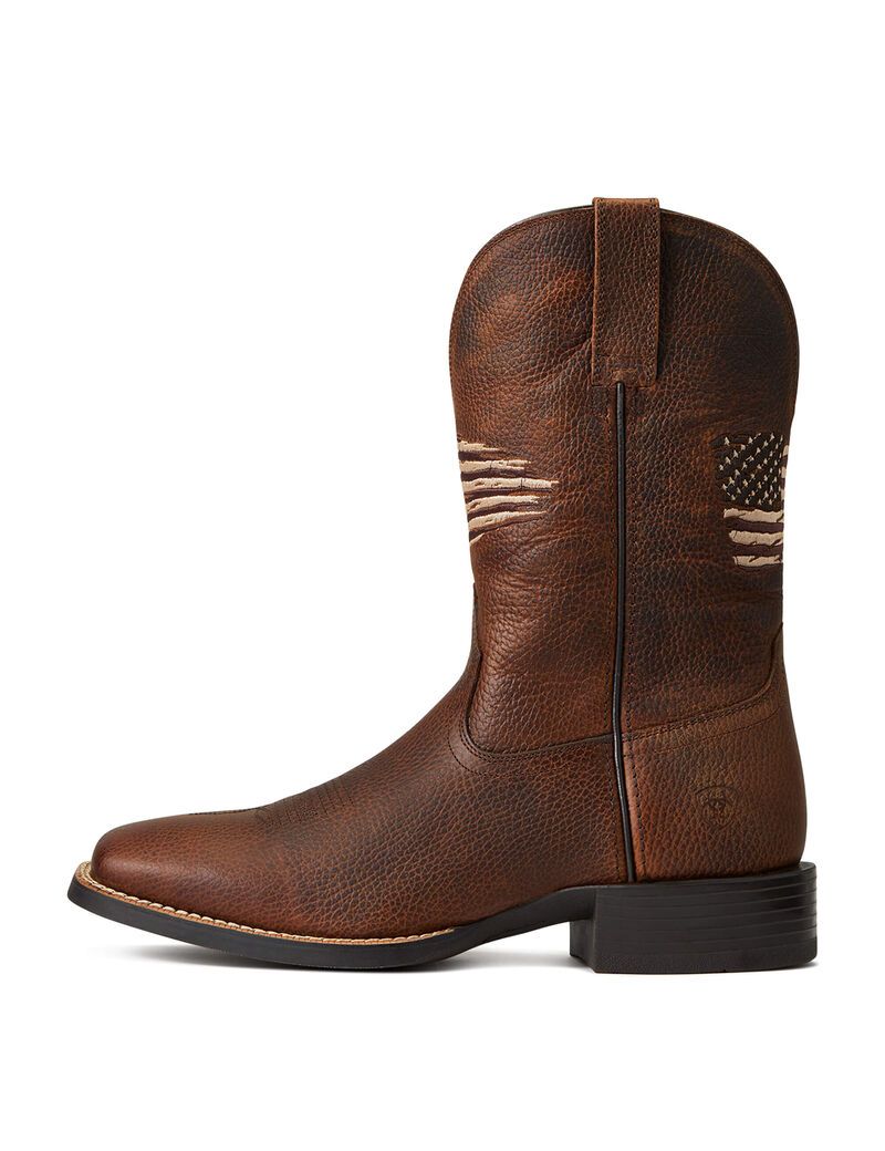 Botas Occidentales Ariat Deporte All Country Marrom | EAH396457