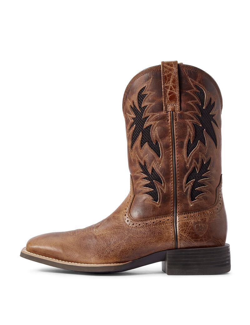 Botas Occidentales Ariat Deporte Cool Venttek Marrom Oscuro | OMX450972