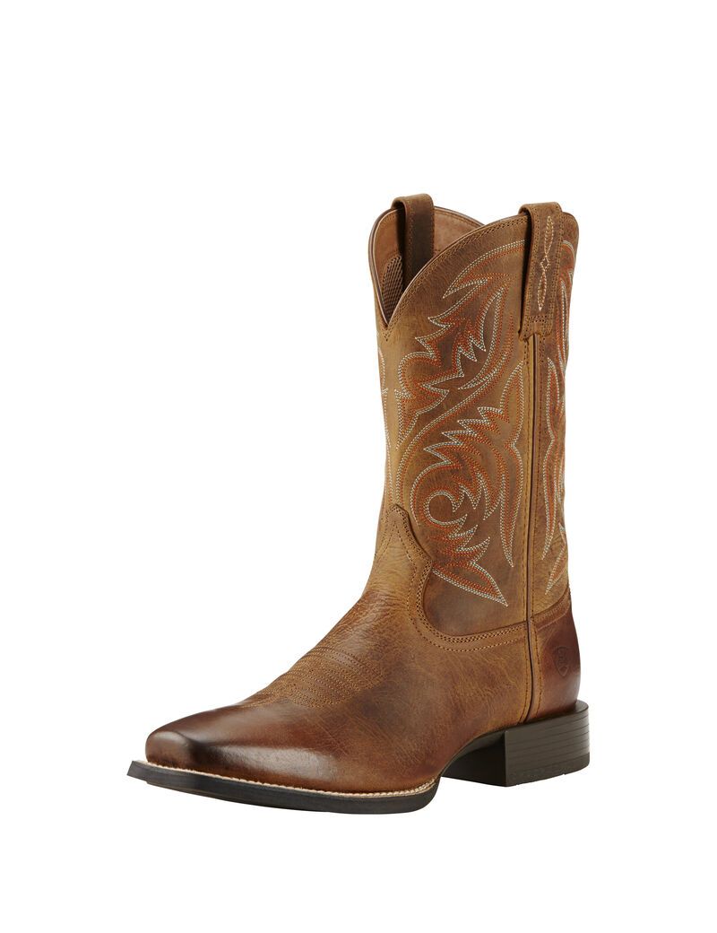 Botas Occidentales Ariat Deporte Herdsman Marrom | GLE209834