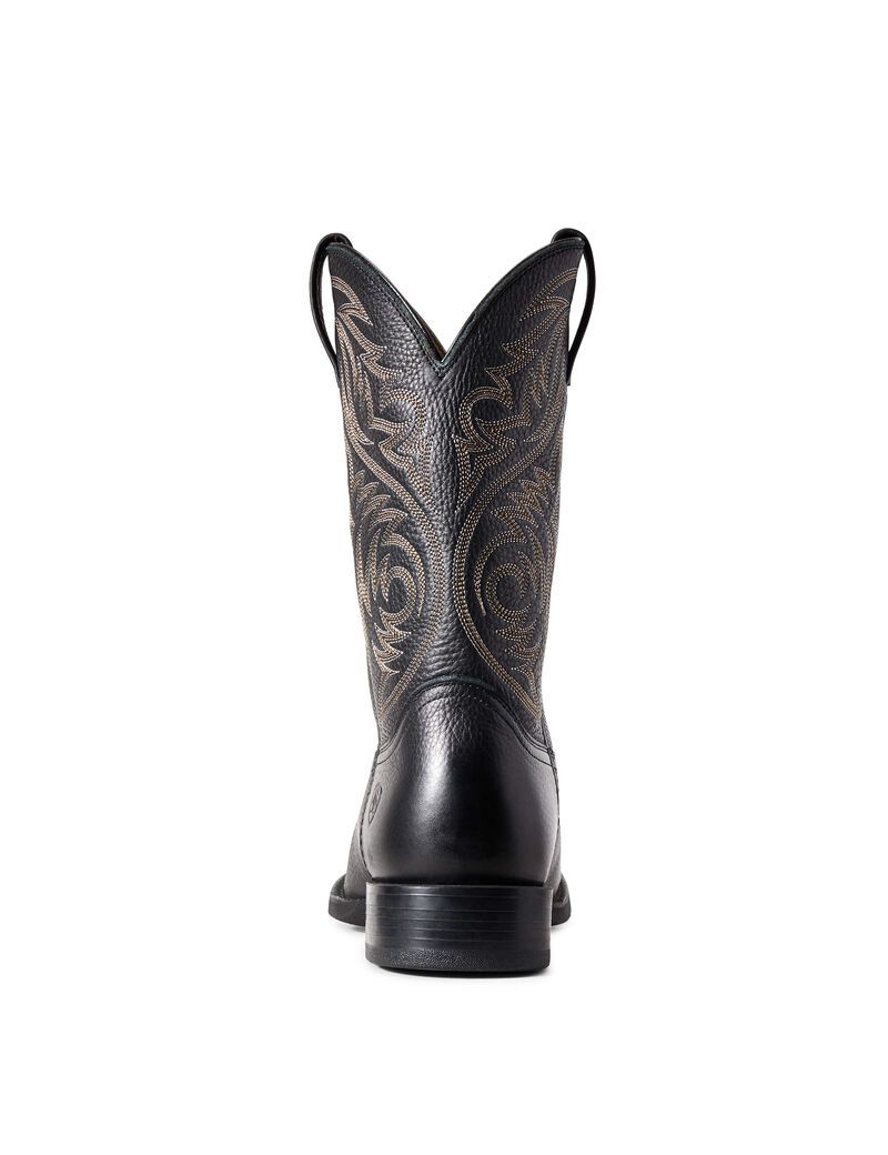 Botas Occidentales Ariat Deporte Herdsman Negros | QJS486352