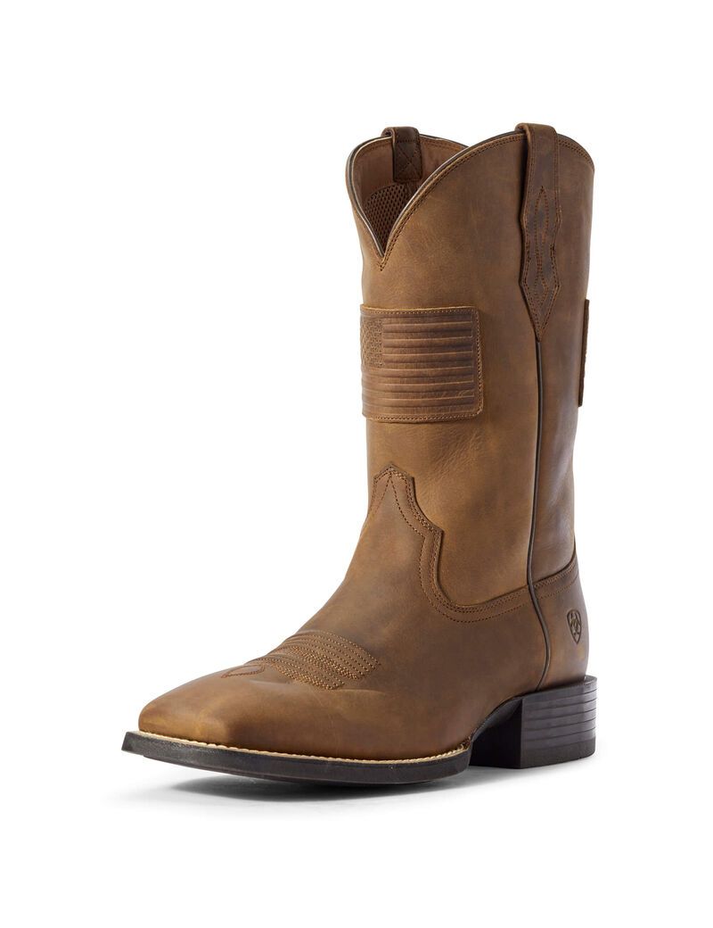 Botas Occidentales Ariat Deporte Patriot Ii Marrom | CBJ240376