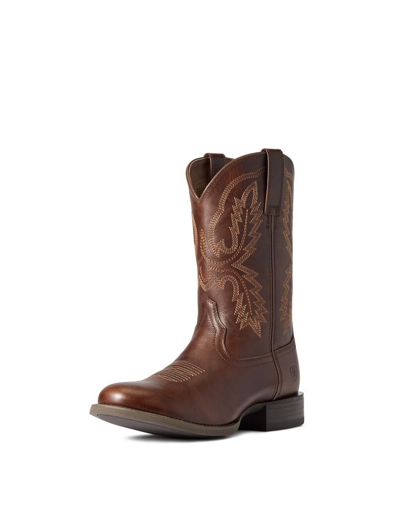 Botas Occidentales Ariat Deporte Stratten Marrom | AZT758319