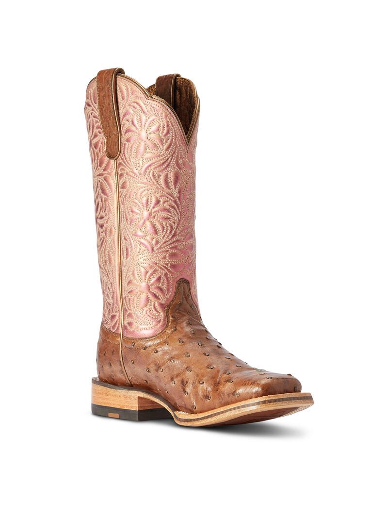 Botas Occidentales Ariat Donatella Chocolate | TQY981036