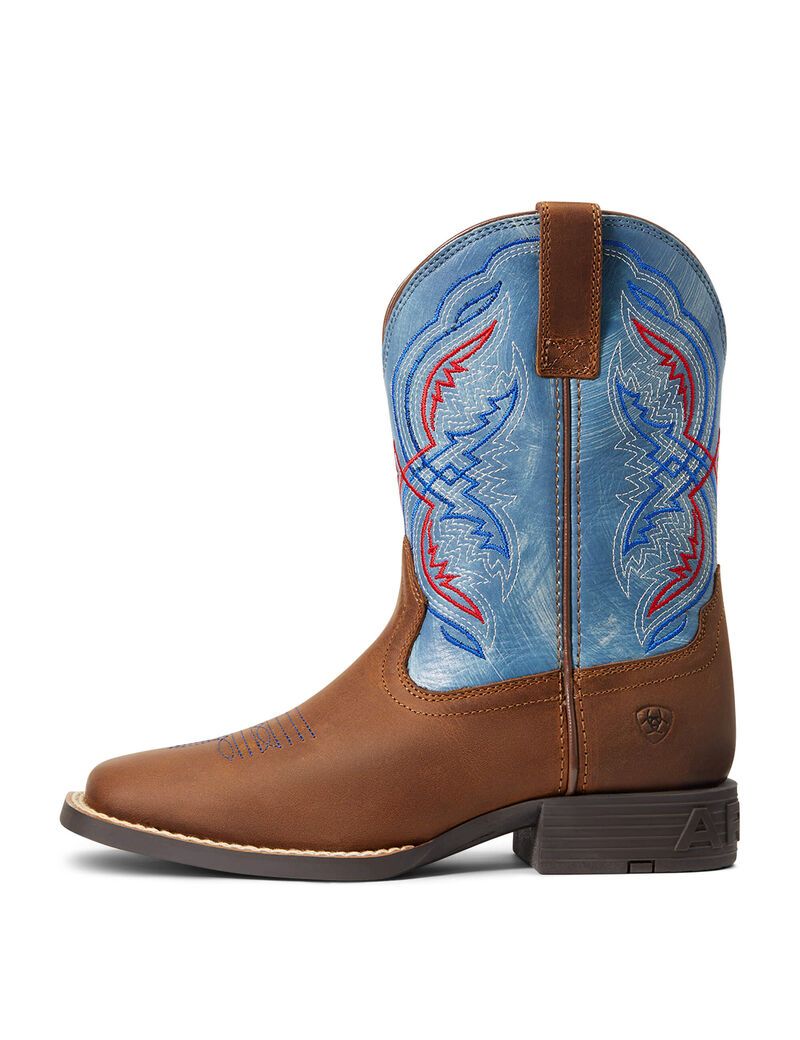 Botas Occidentales Ariat Double Kicker Marrom | COY723480