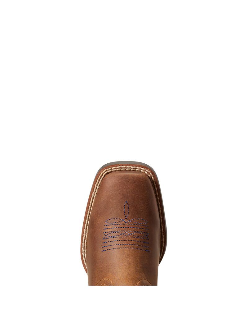 Botas Occidentales Ariat Double Kicker Marrom | COY723480