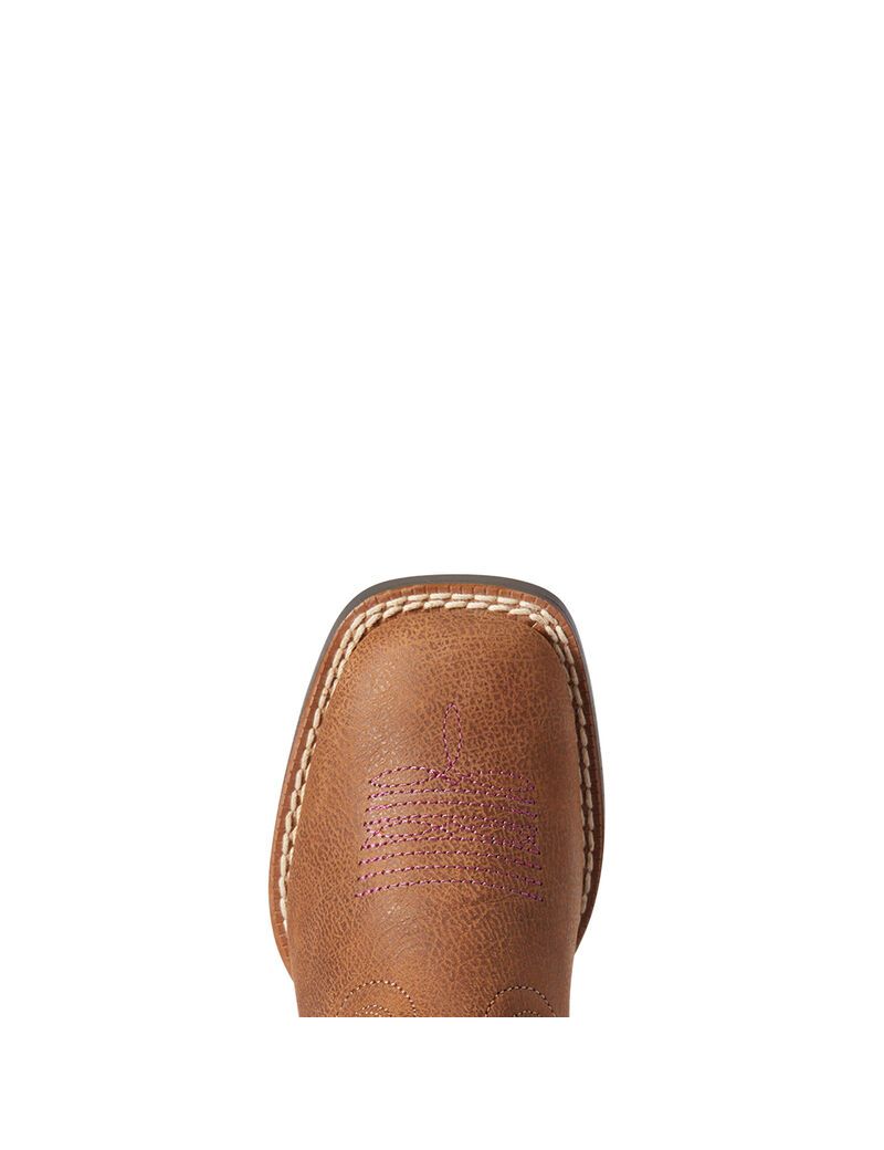 Botas Occidentales Ariat Double Kicker Marrom | RNF265901