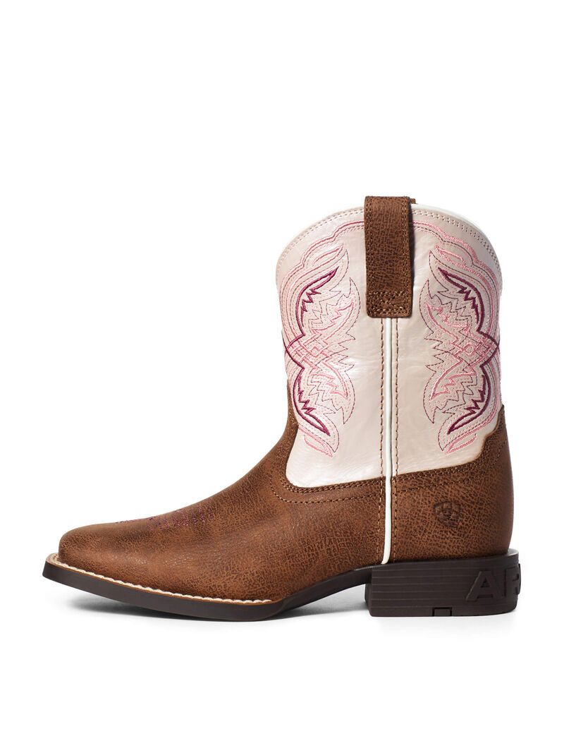 Botas Occidentales Ariat Double Kicker Marrom | UYP182069