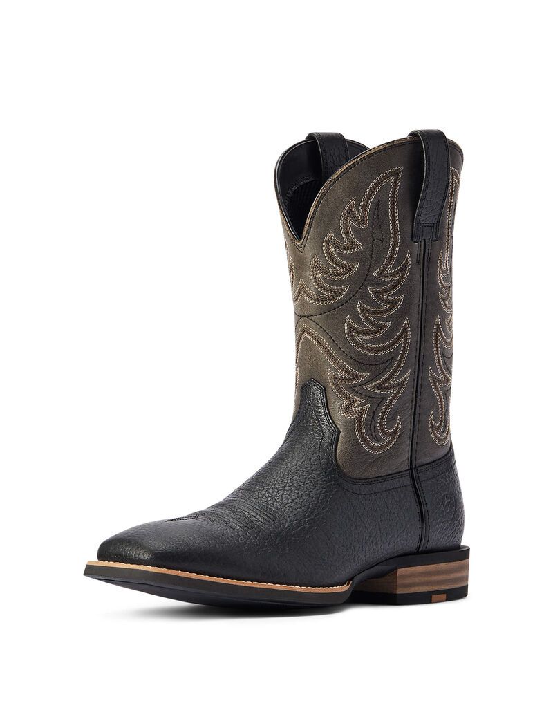 Botas Occidentales Ariat Everlite Countdown Negros | AZK670928