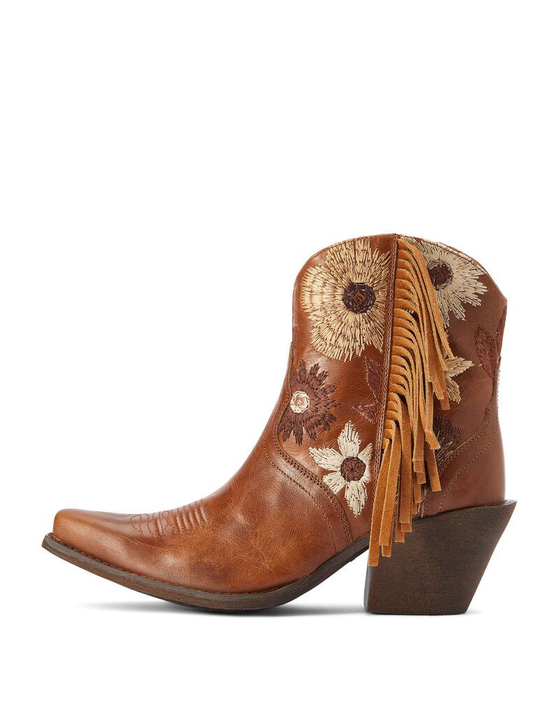 Botas Occidentales Ariat Florence Marrom | GYX984735