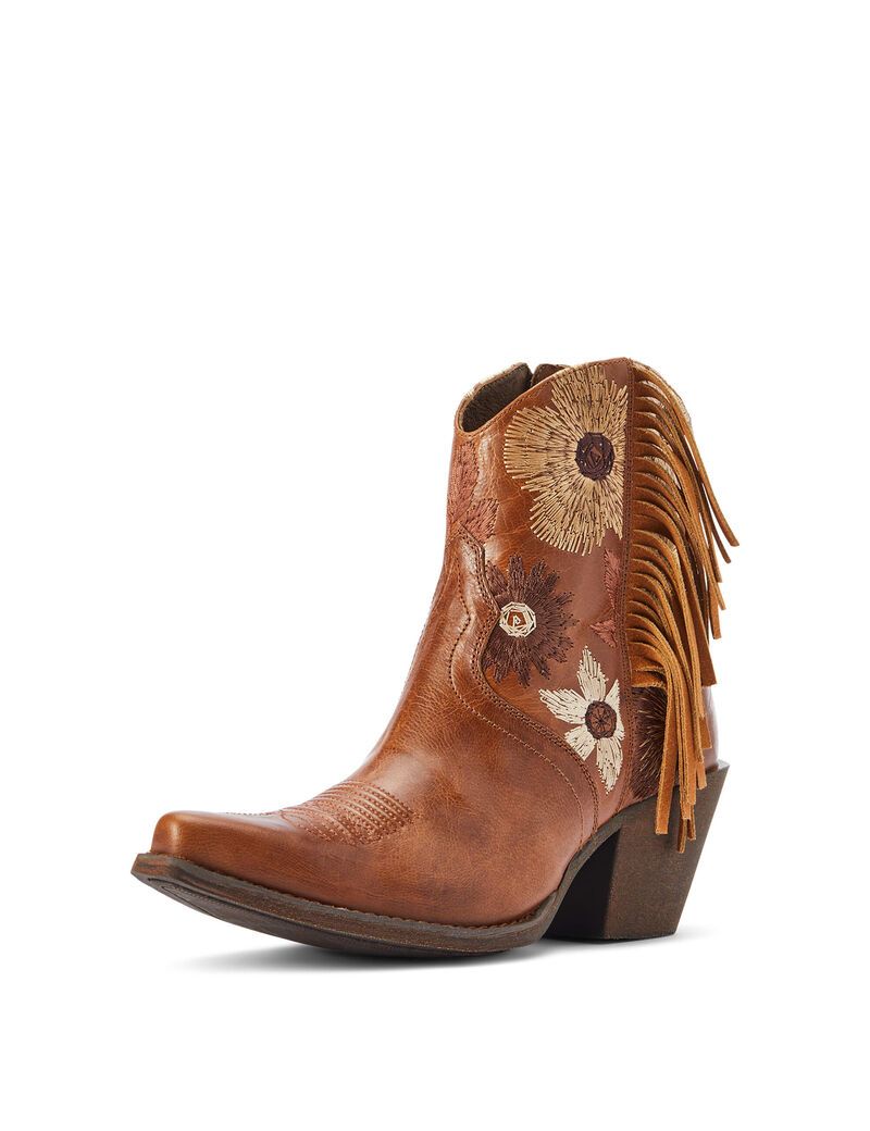 Botas Occidentales Ariat Florence Marrom | GYX984735