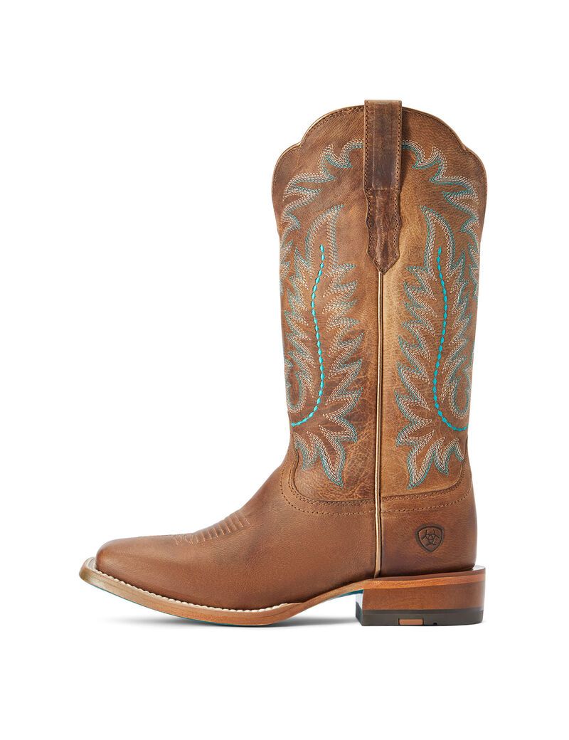 Botas Occidentales Ariat Frontier Tilly Marrom | LKM965473