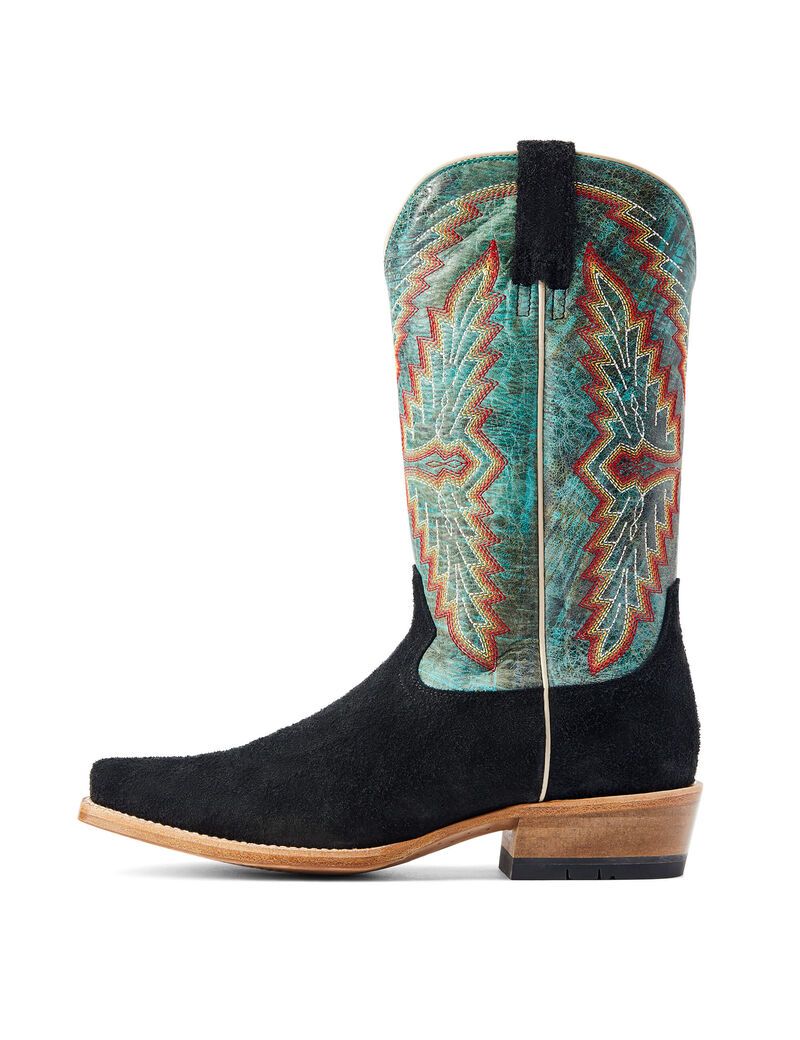 Botas Occidentales Ariat Futurity Showman Negros | OZG670831