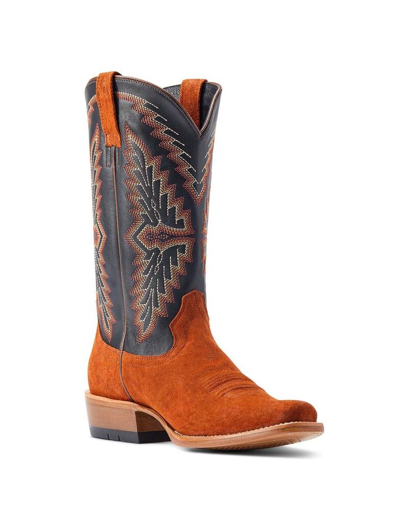 Botas Occidentales Ariat Futurity Showman Cobra Oscuro | ZXK428156