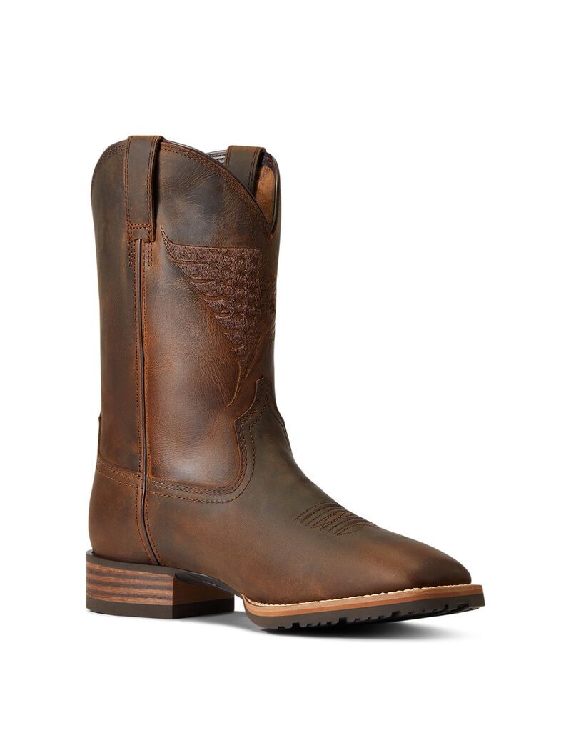 Botas Occidentales Ariat Híbrido Fly High Marrom | TUO780465