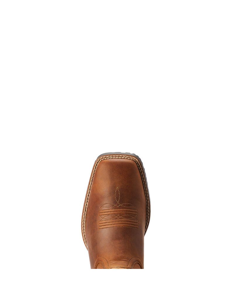 Botas Occidentales Ariat Híbrido Ranchwork Marrom | YST712605