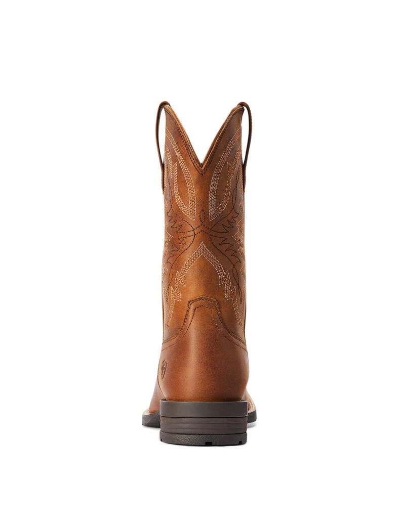 Botas Occidentales Ariat Híbrido Ranchwork Marrom | YST712605