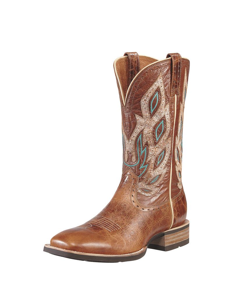 Botas Occidentales Ariat Nighthawk Marrom | YOG546980