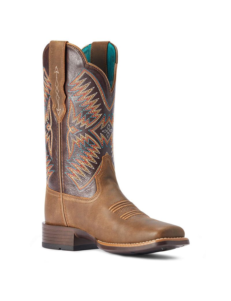 Botas Occidentales Ariat Odessa Stretchfit Marrom | CVS598267