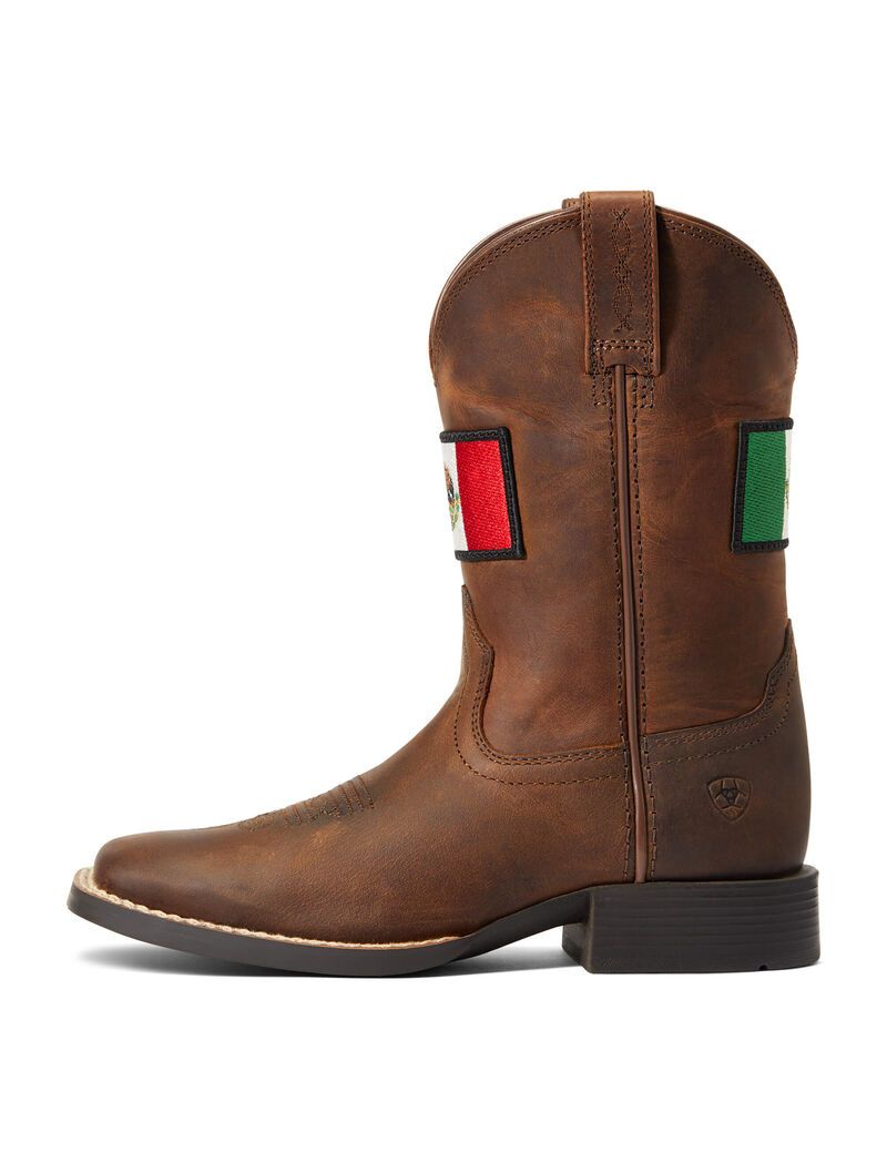 Botas Occidentales Ariat Orgullo Mexicano Ii Marrom | NQV406178