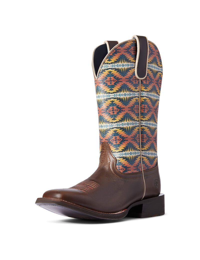 Botas Occidentales Ariat Pendleton Circuit Savanna Multicolor | QVT902518