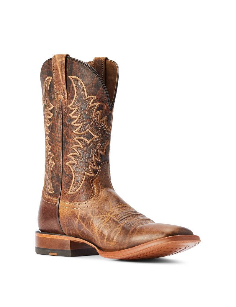 Botas Occidentales Ariat Point Ryder Marrom | EMS704351