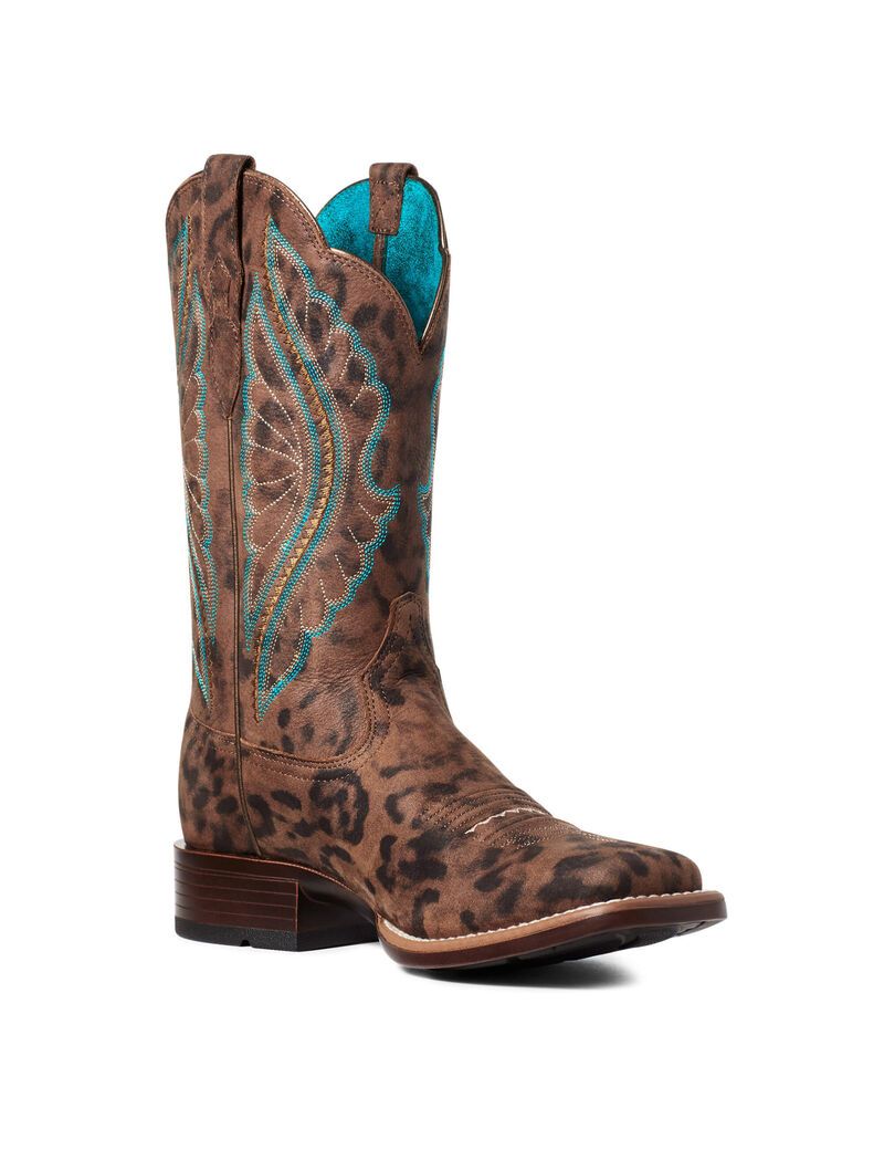 Botas Occidentales Ariat Primetime Leopardo | HMC671029