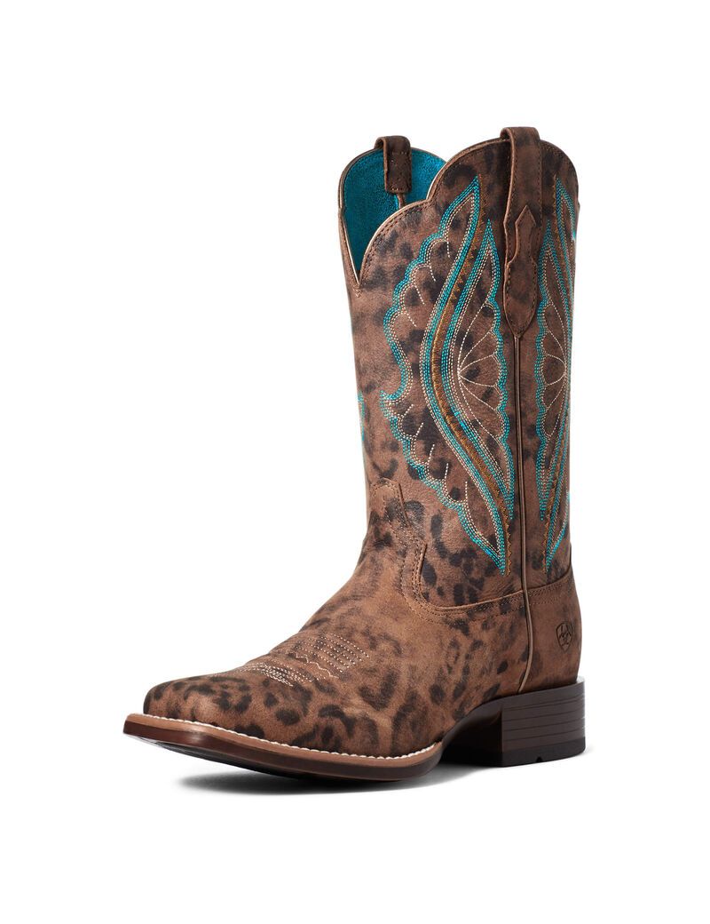 Botas Occidentales Ariat Primetime Leopardo | HMC671029