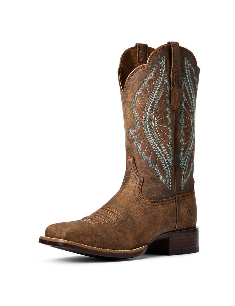 Botas Occidentales Ariat Primetime Marrom | MBN190436