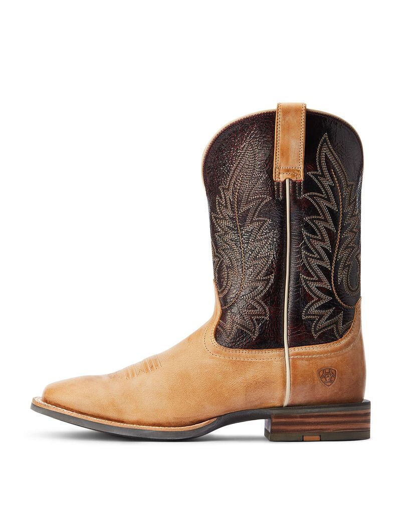 Botas Occidentales Ariat Ridin High Marrom | MSK652714