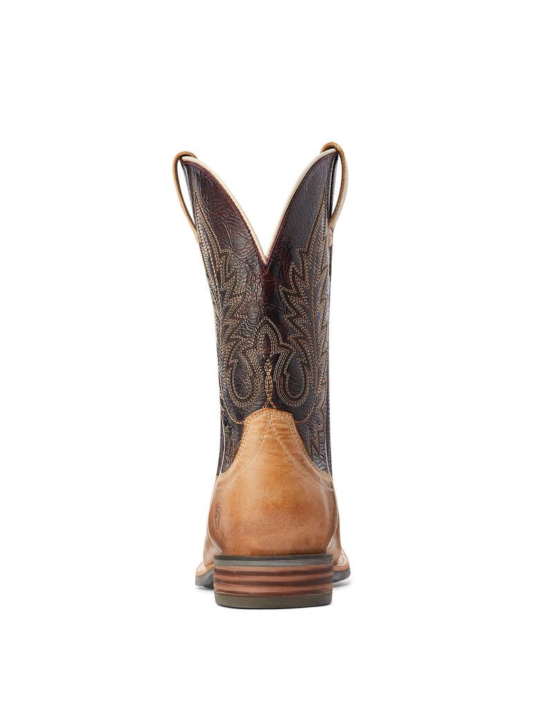 Botas Occidentales Ariat Ridin High Marrom | MSK652714