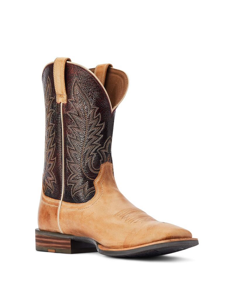 Botas Occidentales Ariat Ridin High Marrom | MSK652714