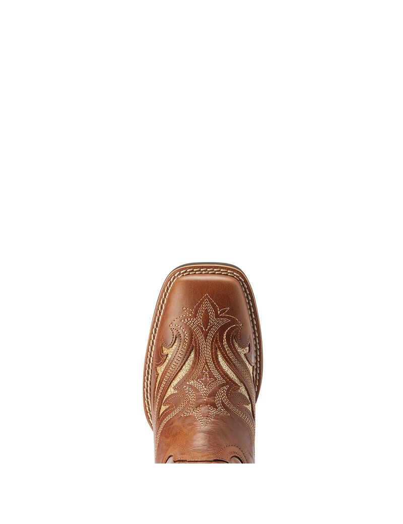 Botas Occidentales Ariat Round Up Bliss Marrom | BME076594