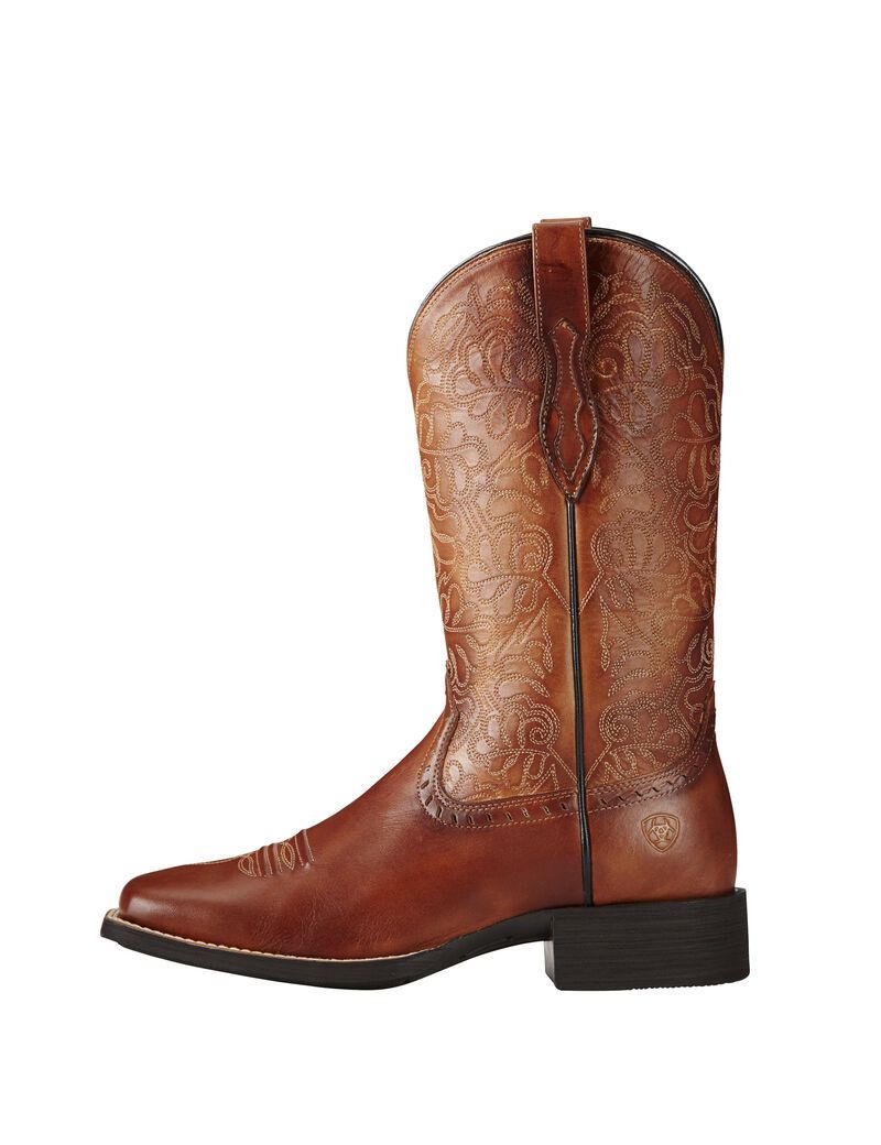 Botas Occidentales Ariat Round Up Remuda Multicolor | UBD475196