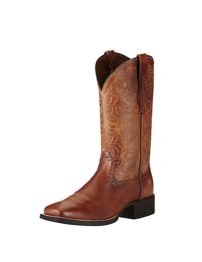 Botas Occidentales Ariat Round Up Remuda Multicolor | UBD475196