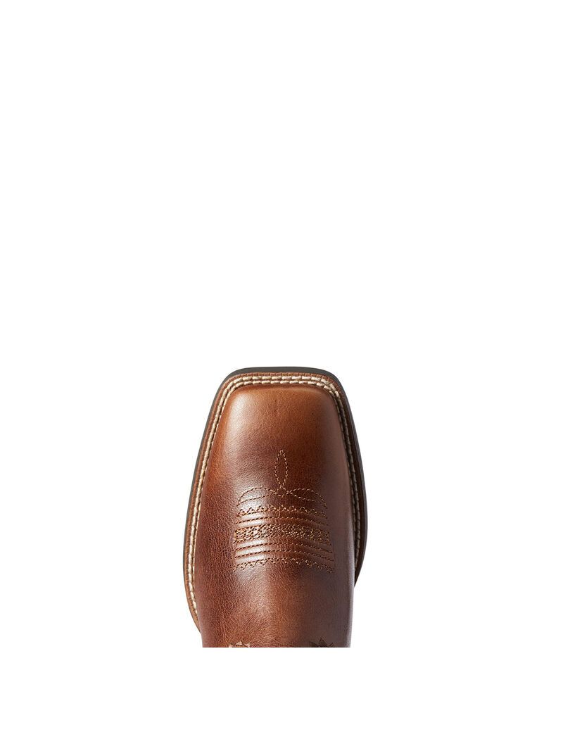 Botas Occidentales Ariat Round Up Skyler Marrom | AFU079285