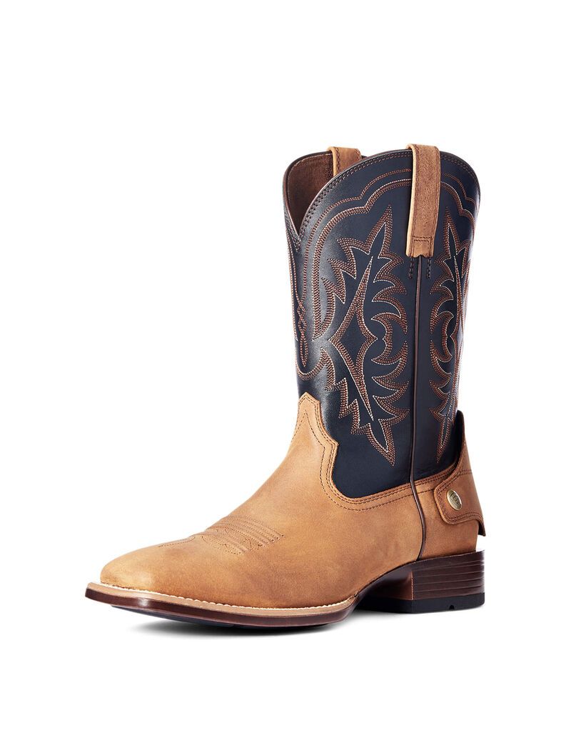 Botas Occidentales Ariat Ryden Ultra Ez Zip Marrom | XYG390718