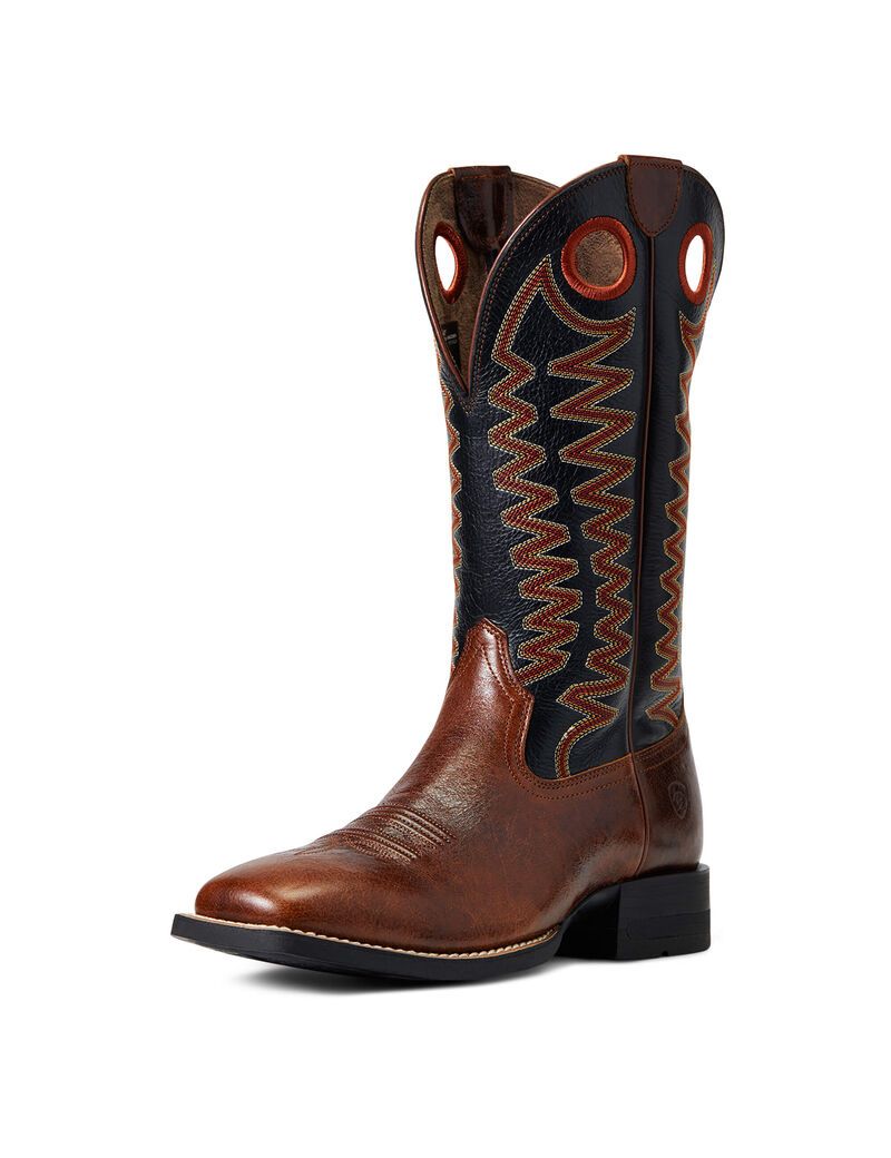 Botas Occidentales Ariat Sidepass Marrom | YAU876402