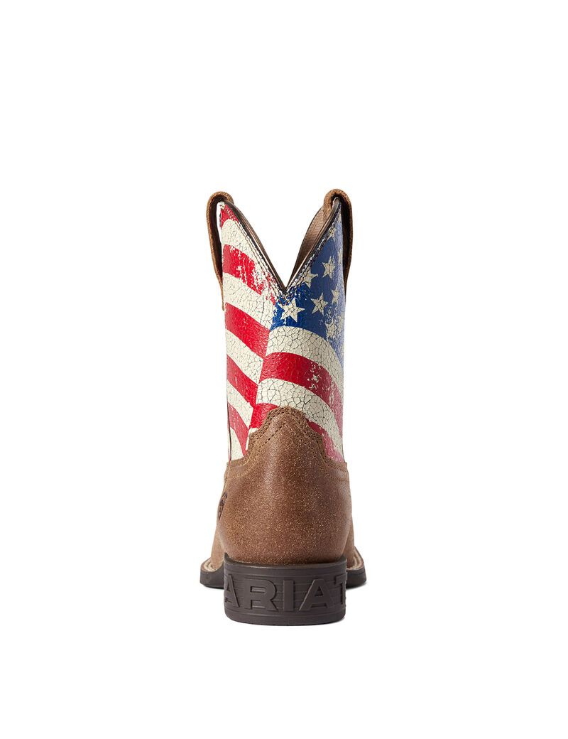 Botas Occidentales Ariat Stars And Stripes Marrom | KXF710825