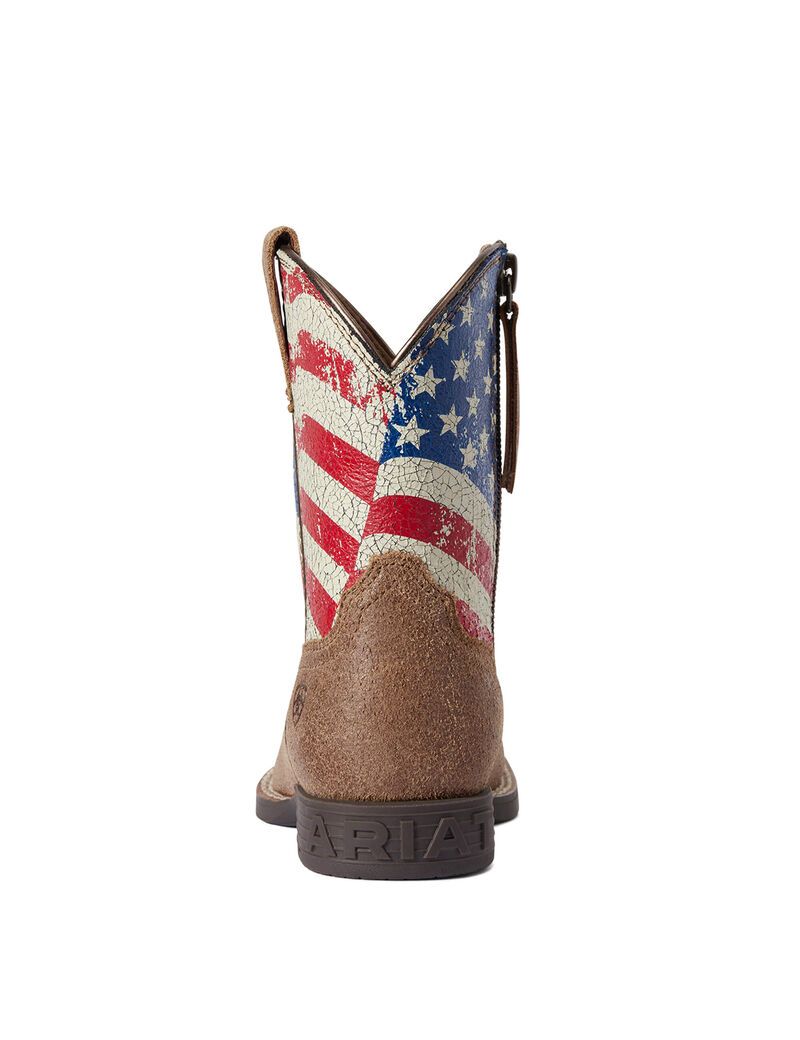 Botas Occidentales Ariat Stars And Stripes Marrom | ZIW207485