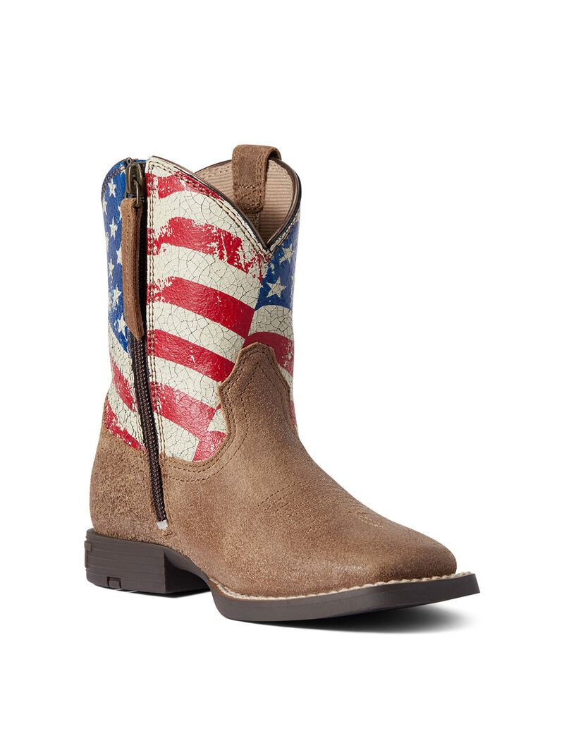 Botas Occidentales Ariat Stars And Stripes Marrom | ZIW207485