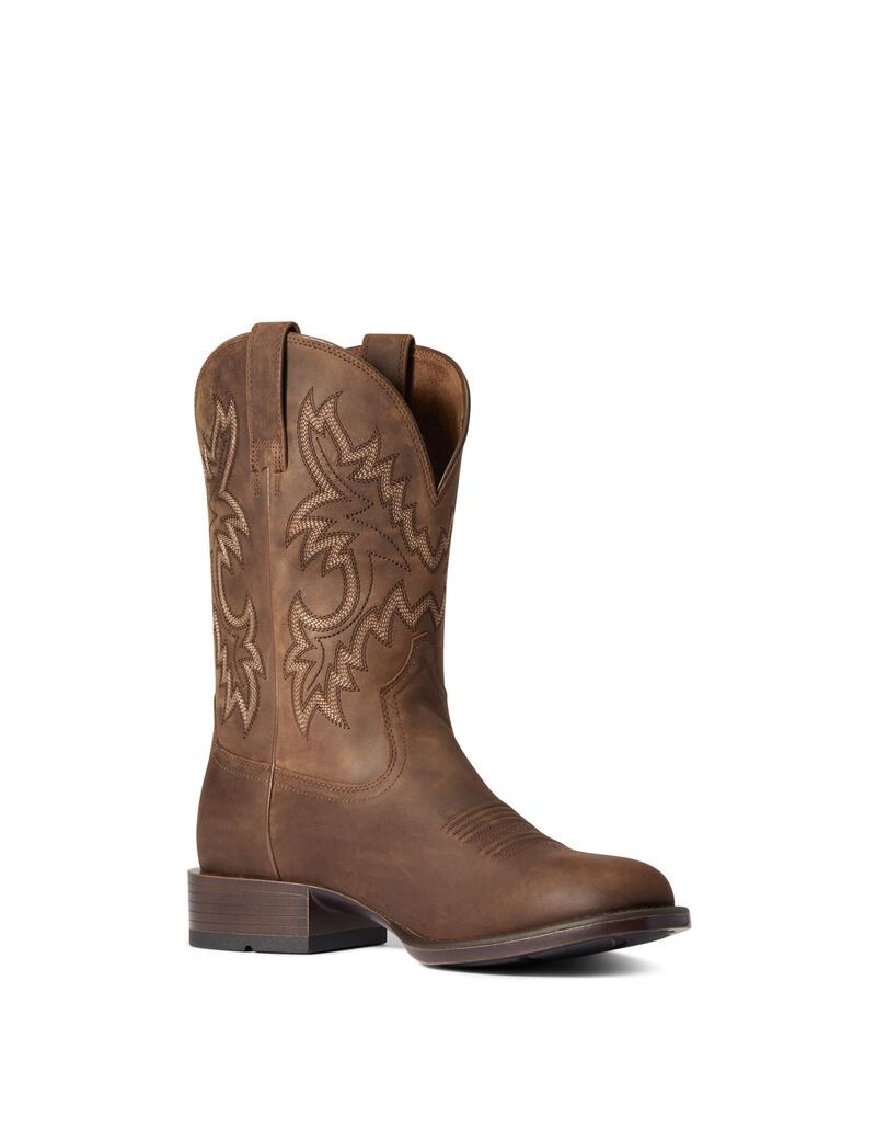 Botas Occidentales Ariat Stockman Ultra Marrom | SVH962073