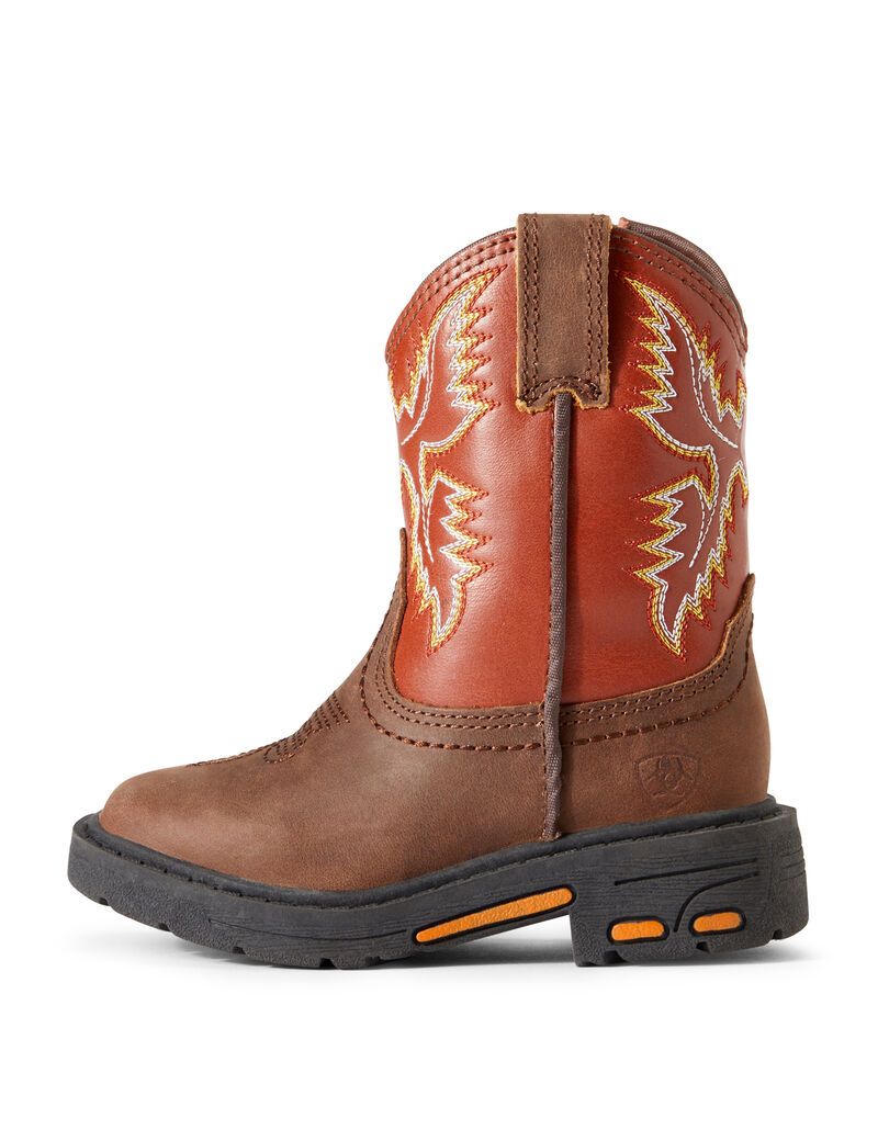 Botas Occidentales Ariat Stompers Chandler Workhog Marrom | IRN987034