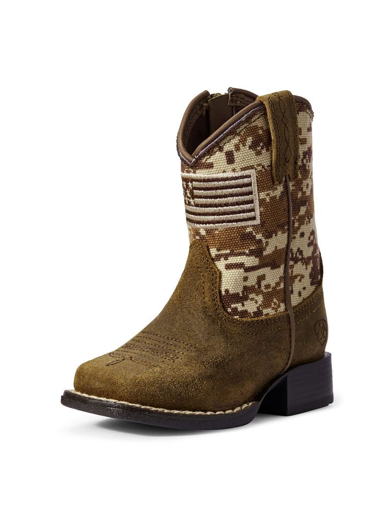 Botas Occidentales Ariat Stompers Dallas Marrom | COU129034