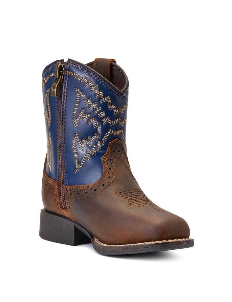 Botas Occidentales Ariat Stompers Deadwood Marrom | QNF329056