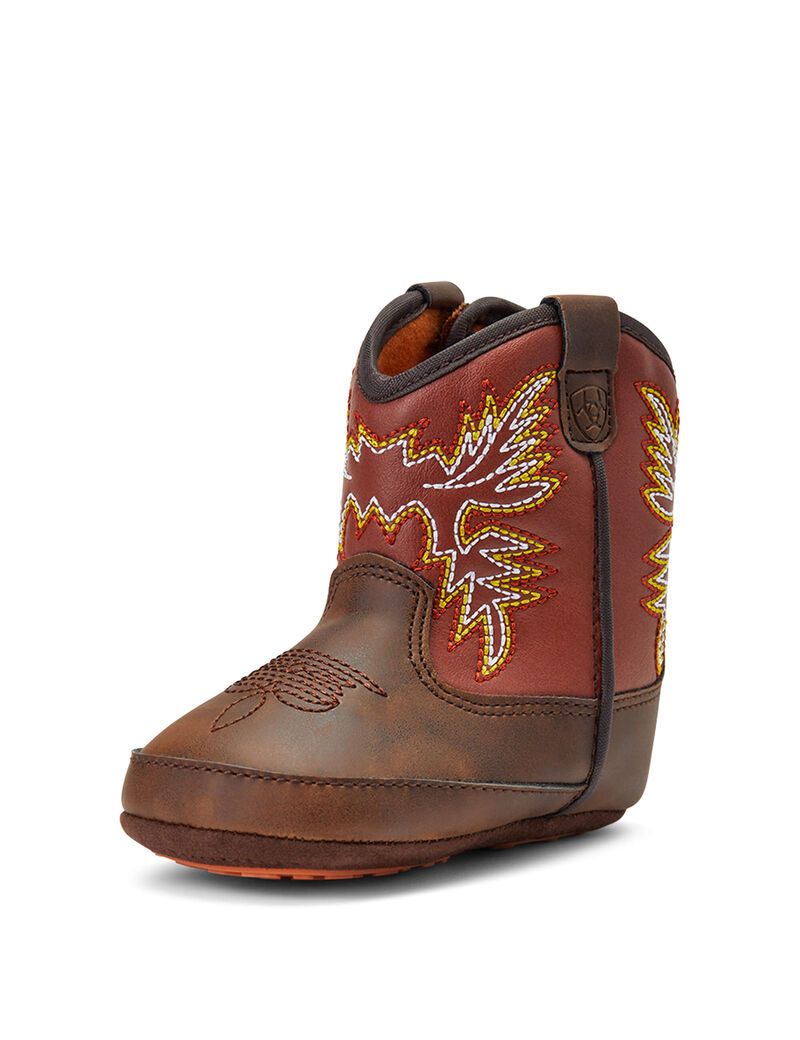 Botas Occidentales Ariat Stompers Workhog Marrom | KGL986012