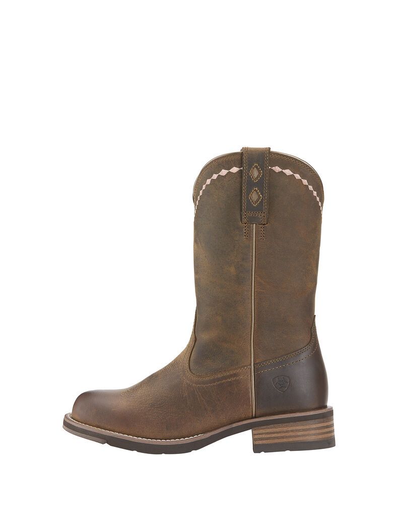 Botas Occidentales Ariat Unbridled Roper Marrom | RCS059642