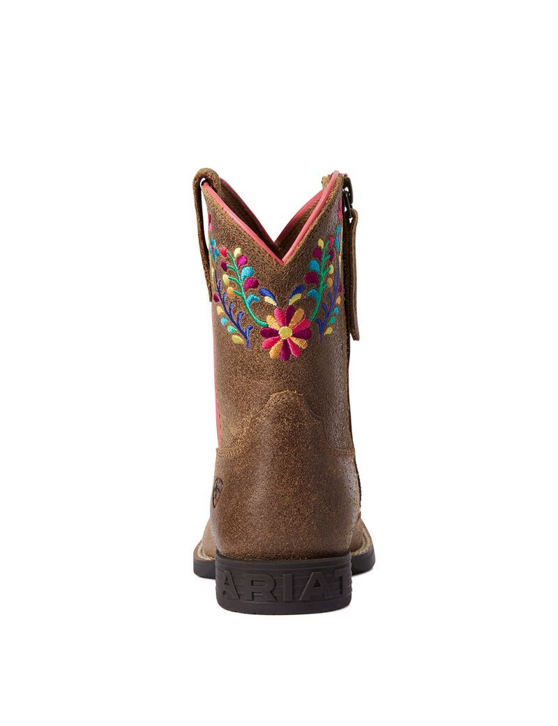 Botas Occidentales Ariat Wild Flower Marrom | LWD530981