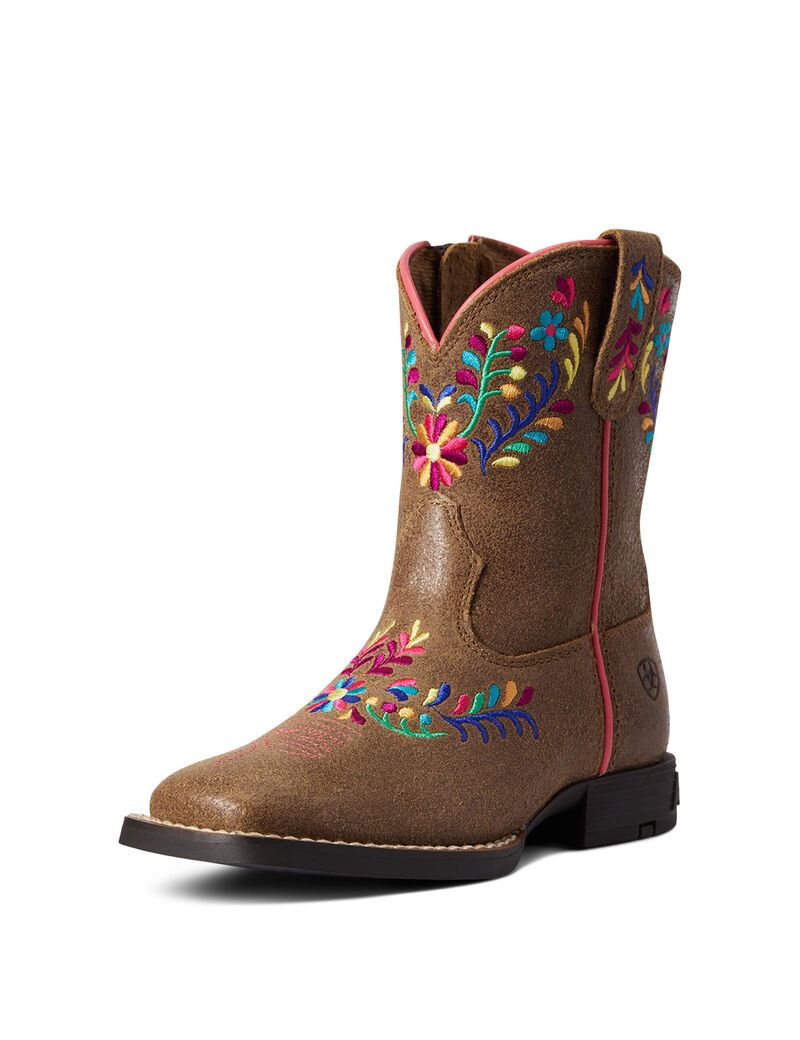 Botas Occidentales Ariat Wild Flower Marrom | LWD530981