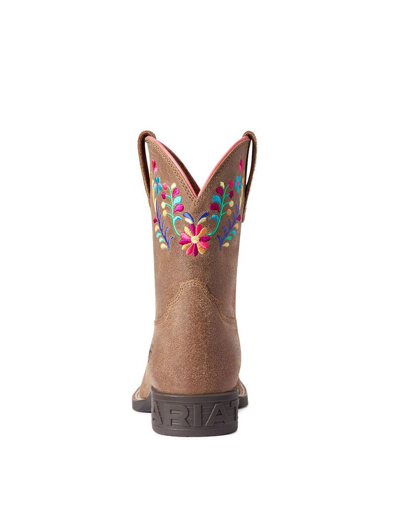 Botas Occidentales Ariat Wild Flower Marrom | TJK817690