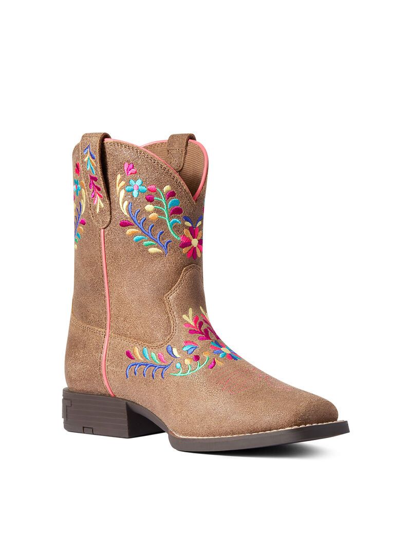 Botas Occidentales Ariat Wild Flower Marrom | TJK817690